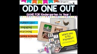 Math Odd One Out | Which One Doesn't Belong | Numeracy Routine | Picture talks