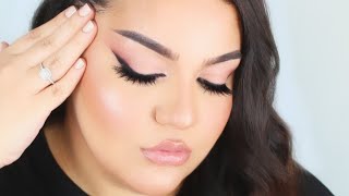 طبقت حيل جديدة للمكياج و حولت شكلي| شديت جفوني و رفعت حواجبي و تسريحة شعري | FOXY EYES MAKEUP|