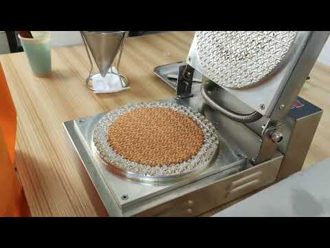 Ice Cream Waffle Cone Maker, Custom Shapes