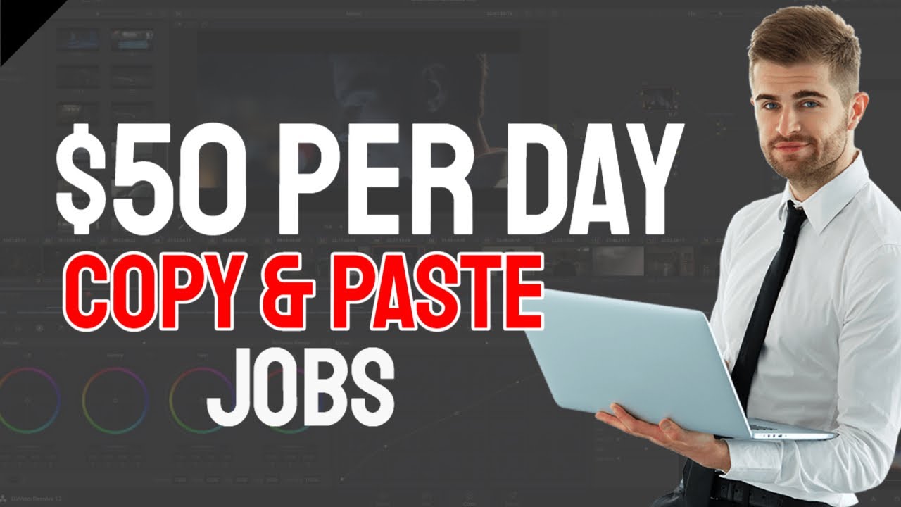 Earn $50 A DAY Online For FREE Copy & Pasting jobs - YouTube