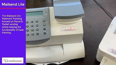 Mailcoms Parcelsend Lite Franking Machine Introduction