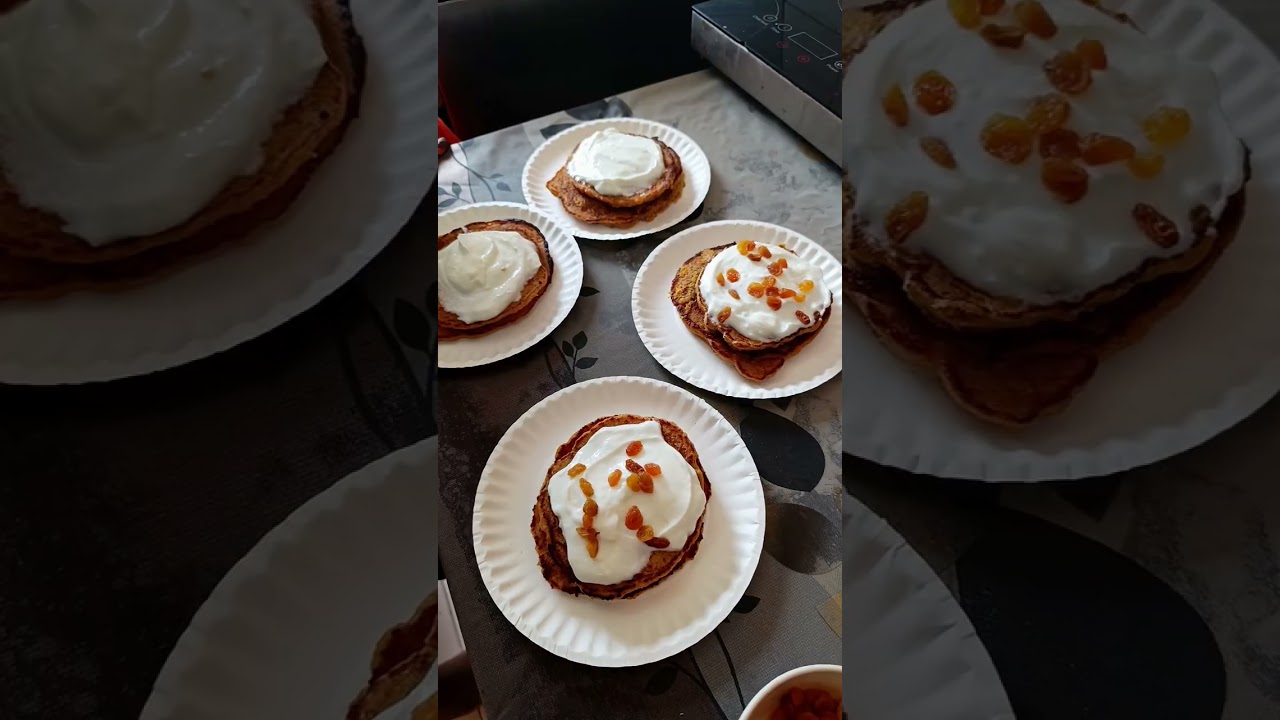 My Family Breakfast 🥞 Best Oat pancake Recipe, healthy & Nutritious Breakfast 