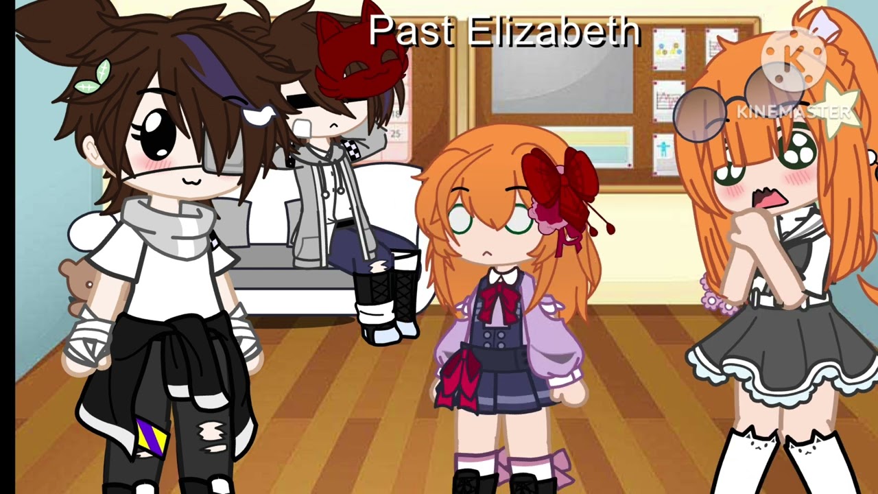 Past William and Clara react to their future kids genes|| #Fnaf #aftonfamily #aftonkids