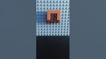 How to make a Lego Minecraft item frame!