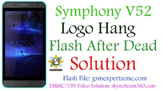 Symphony V52 Logo Hang Emmc Bad Health Repair || Emmc Repair Jtag || Skynet Team