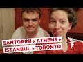 Our Trip to Europe is Over! Greece to Canada travel vlog