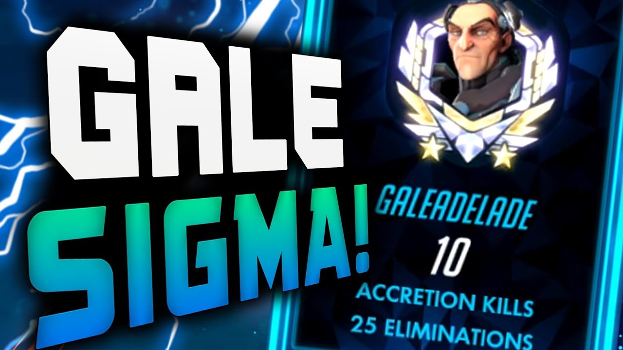 INSANE SIGMA GAMEPLAY -  GALE! [ OVERWATCH SEASON 17 TOP 500 ]