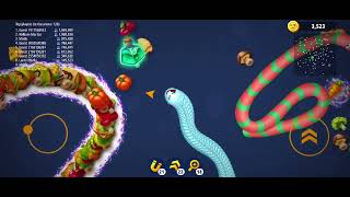 Worm zone io. Epic worms zone gameplay. Big snake game screenshot 5
