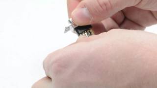DB9 Male Crimp Connector - #567