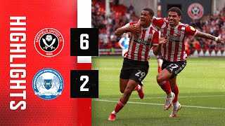 Sheffield United 6-2 Peterborough United | EFL Championship highlights | Ndiaye \& Gibbs-White Goals