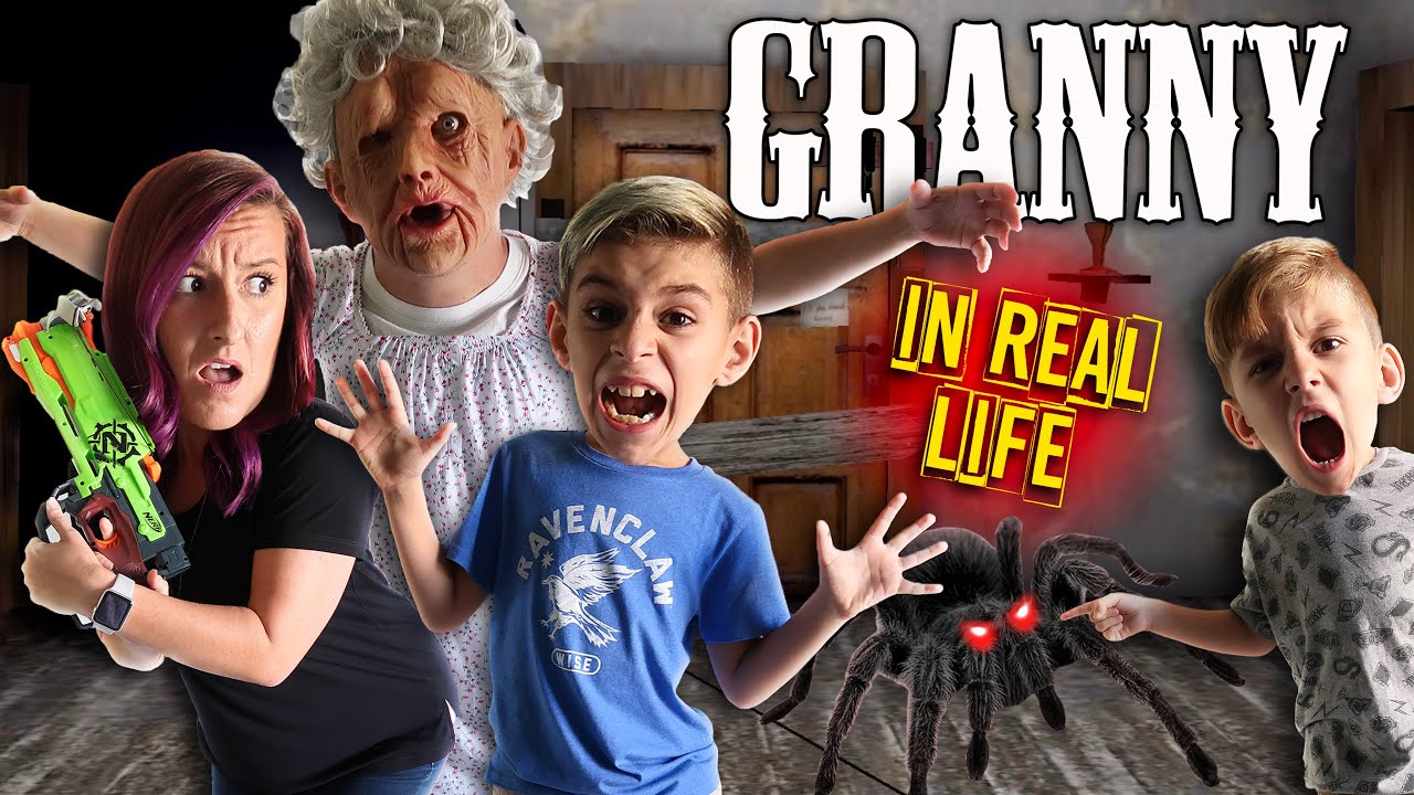 Granny Horror Game In Real Life (Spider and Playhouse Update) FUNhouse