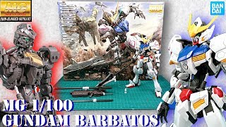 (ガンプラ) 最高のバルバトス！じっくり解説！マスターグレード 1/100 ガンダムバルバトス   GUNPLA MG 1/100 GUNDAM BARBATOS