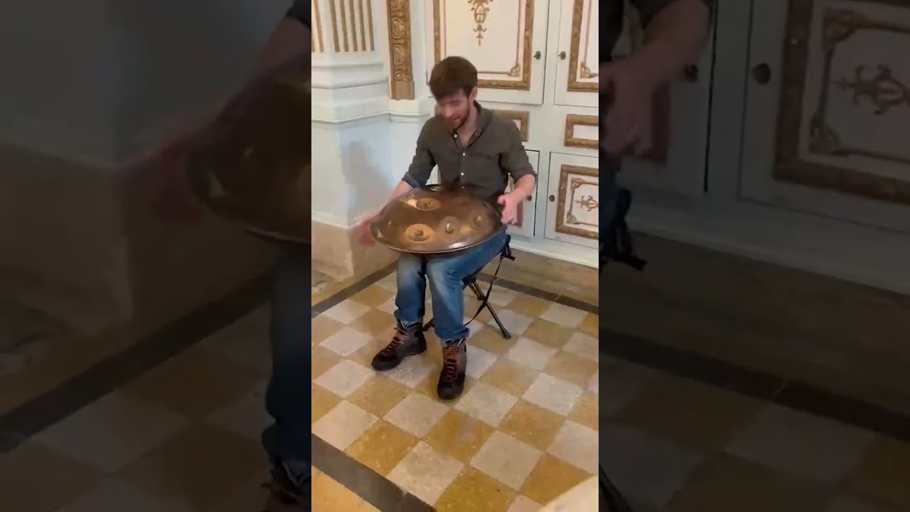 crazy place to play handpan !