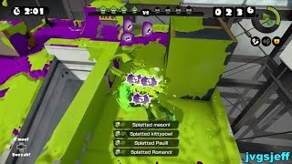 Splatoon - 4 Kill Combo (Moray Towers)