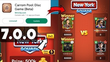Carrom Pool New Update 7.0.0 😱 2 Vs 2 Mode Beta Version New Features And New Offers S.R Gaming
