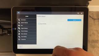 Match Highlights Konica Minolta Bizhub i Series How To add Email Address from the Device