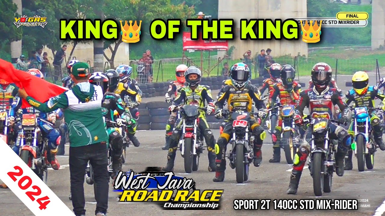 Pertarungan SiRAJA👑 Jalanan Sport 2T 140CC Std MixRider di West Java ...