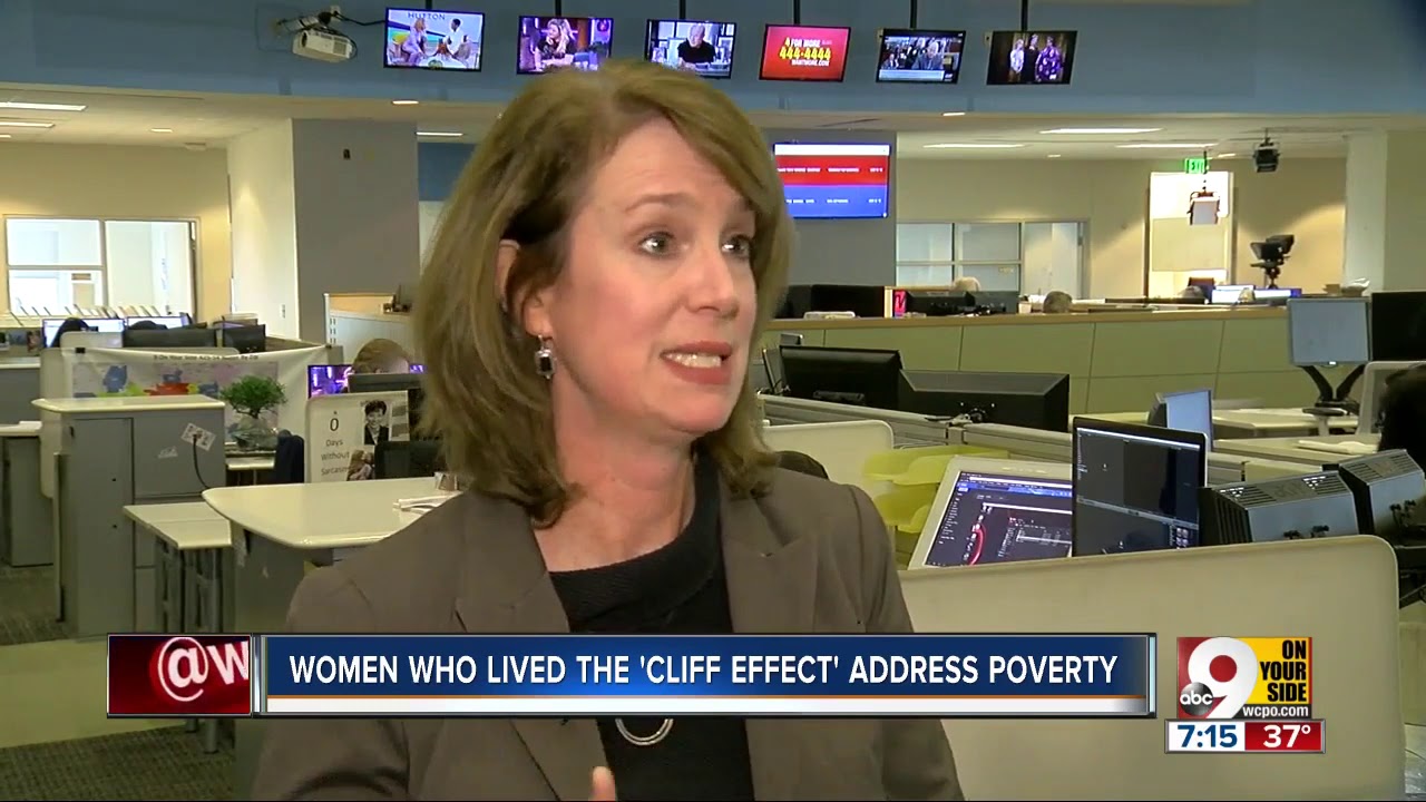 WCPO reporter Lucy May discusses the cliff effect'