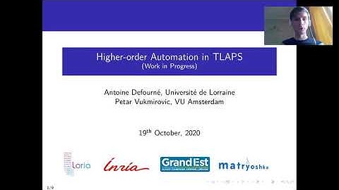 Higher-order Automation In TLAPS - Antoine Defourné and Petar Vukmirovic