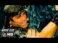 Arnold Fights Monster Fish Scene RED SONJA 1985 Movie CLIP HD