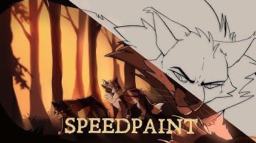 Warriors: Fish in a Birdcage || Thumbnail Speedpaint