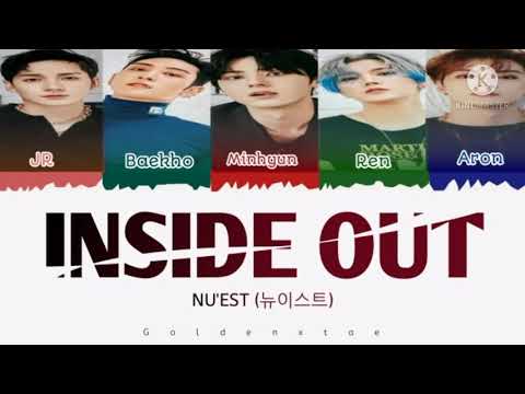 NU'EST (뉴이스트) - Inside Out lyrics |color coded lyrics |