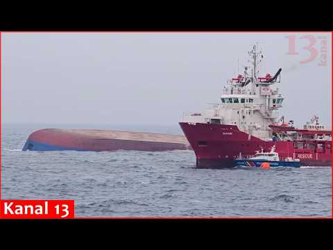 Cargo ship sinks in Black Sea off Romania - one dead, three missing as rescue operation continues