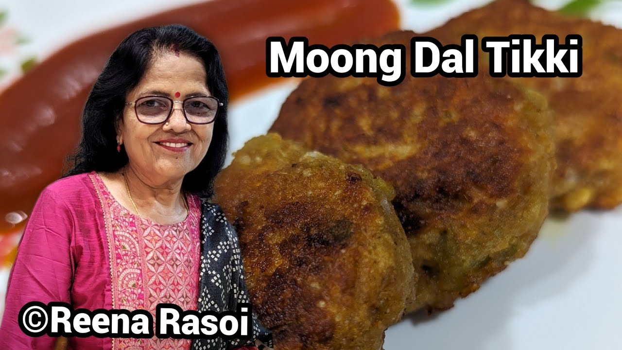 Moong Dal Ki Tikki Tea time snacks मूंग दाल की टिक्की Healthy snacks