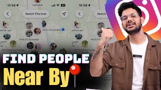 Instagram Par aas paas ke id kaise dhundhe | How to find nearby people or or user on Instagram