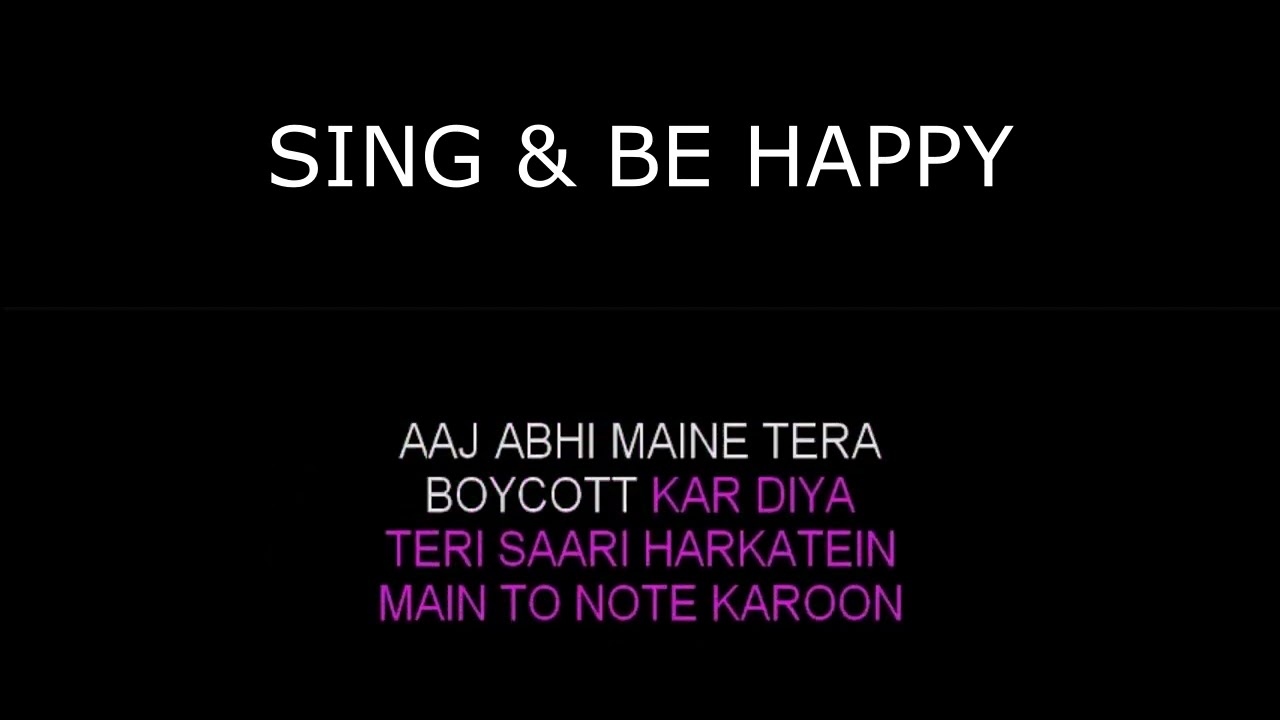 DILLIWALI GIRLFRIEND | Ye Jawani Hai Deewani | Hindi Song Karaoke Track