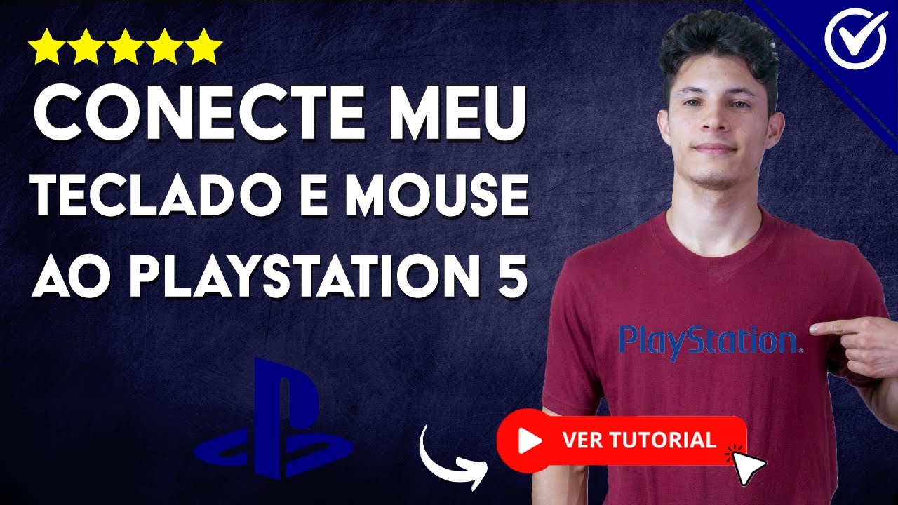 Como CONECTAR meu TECLADO e MOUSE ao PS5 🎮⌨️ | Jogue Fortnite e Mais ...