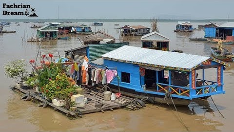 Tonle Sap lake: Masyarakat Hidup Di Desa Terapung, Kamboja