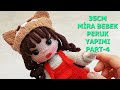Mira Bebek Peruk Yapımı PART 4 (English subtitle) (crochet amigurumi tutorial)