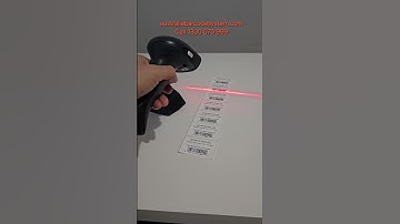 Datalogic QBT2131 1D Barcode Scanner Scan Test #qbt2131 #upcbarcode