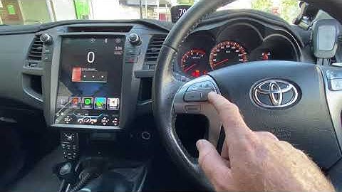 Custom Car Stereo Systems - N70 Hilux 12.1" Replacement Stereo