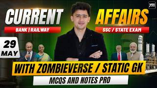 🔴29 May 2026 | Daily Current Affairs | For Bank, Insurance & SSC Exams