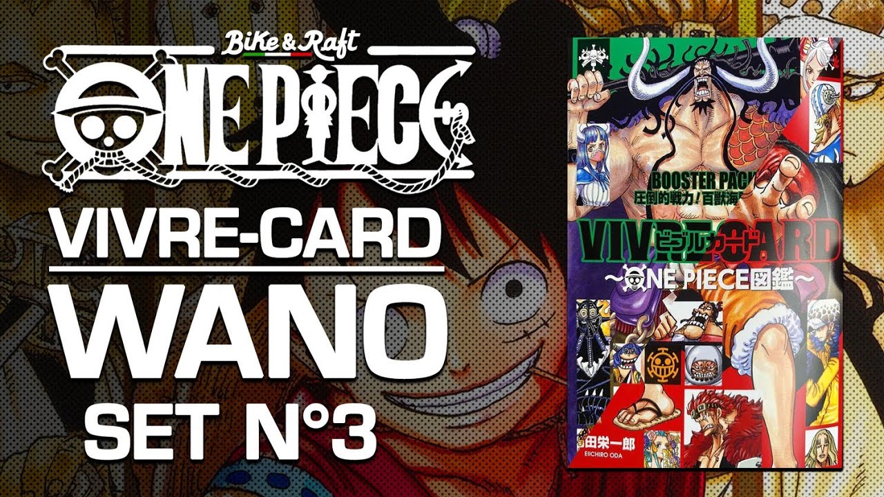 Vivre Card One Piece Visual Dictionary Wano Edition Set 3 Ciurma Di Kaido E Personaggi Di Wano Youtube