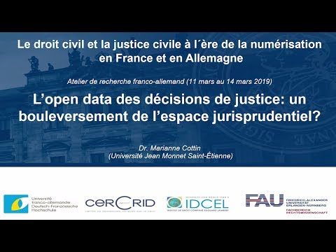 L’open data des décisions de justice: un bouleversement de l’espace jurisprudentiel?