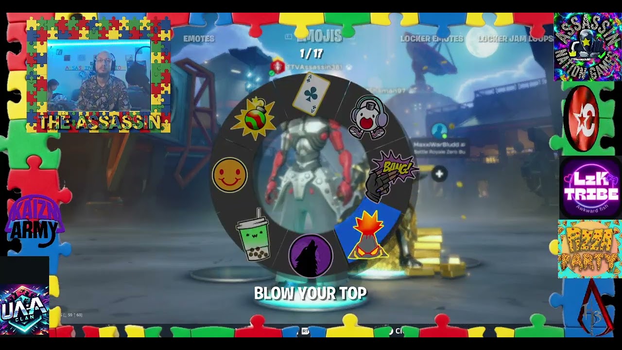 clix icon cup Fortnite & the assassin