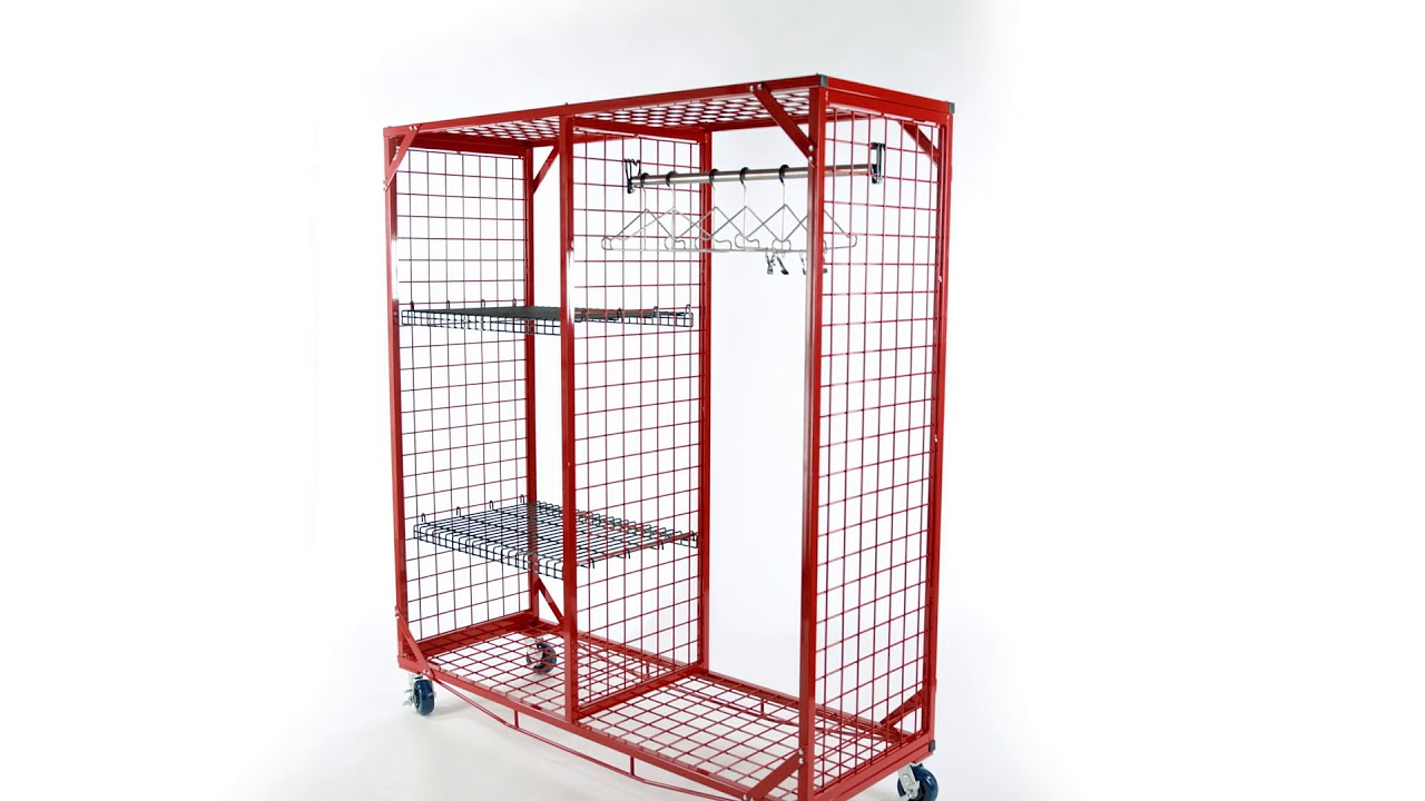 GearGrid Featured Product: Mobile Rack (Red) - YouTube