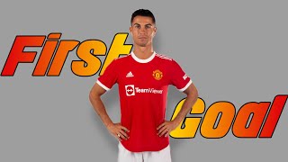 Cristiano Ronaldo's first goal for Manchester United 2021