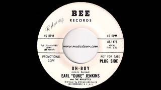 Earl Duke Jenkins and The Roulettes - Oh Boy [Bee] 1966 Deep Soul 45