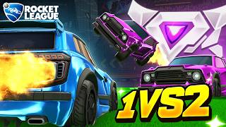J'ai TENTÉ de 1V2 des SSL sur ROCKET LEAGUE... (À VOIR)