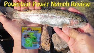 First Time Review of Powerbait Power Nymph and How to Use It - High Fun Fishing Factor for Trout