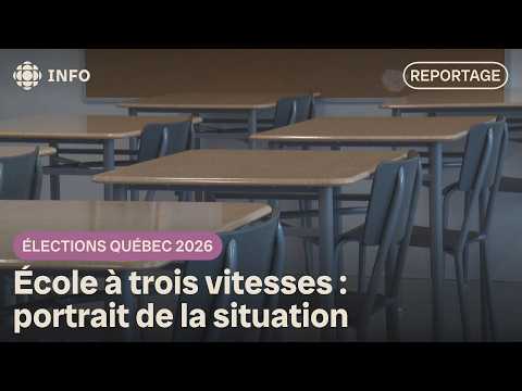 What is the three-tier school system? | Québec Elections 2026