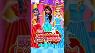 Online girls games -BFF Ballroom Dance outfits screenshot 5