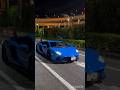 【紳士の運転🎩】ランボルギーニ・アヴェンタドールSが大黒PAに現る #lamborghini #aventador