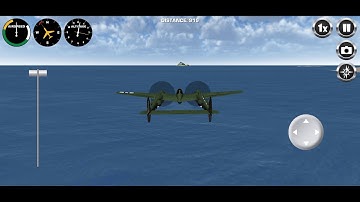 Airplane! Gameplay Part 8 = P-38 Lightning