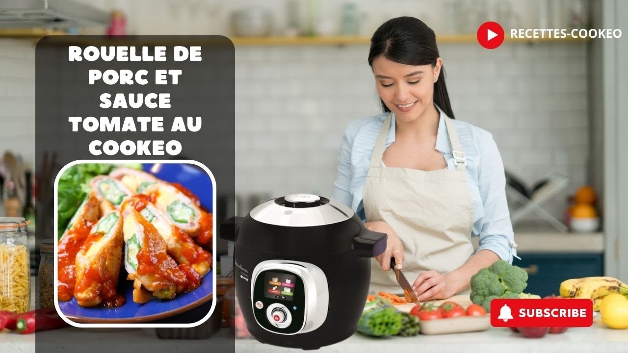 Rouelle de porc et sauce tomate au Cookeo - YouTube