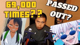 callin Gojo, "senpai" 69,000 times.